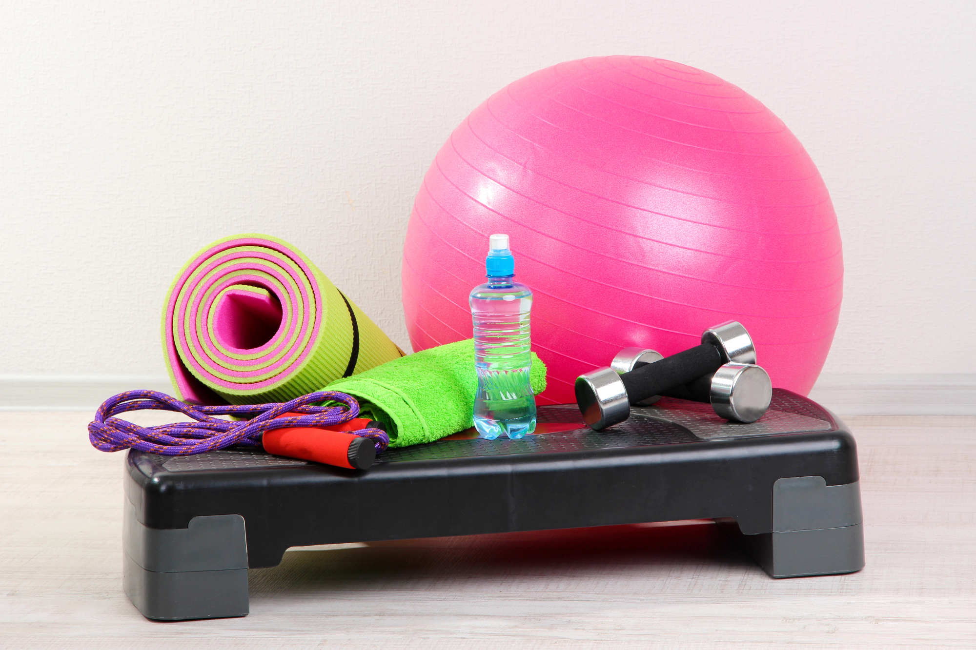 Nova fitnes oprema je popestrila moj domač fitnes